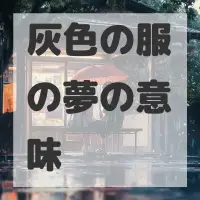 灰色の服の夢のサムネイル画像