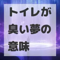 トイレが臭い夢のサムネイル画像