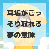 耳垢がごっそり取れる夢のサムネイル画像