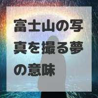 富士山の写真を撮る夢のサムネイル画像