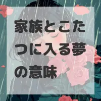 家族とこたつに入る夢のサムネイル画像