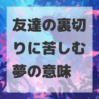 友達の裏切りに苦しむ夢のサムネイル画像