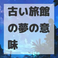 古い旅館の夢のサムネイル画像