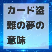 カード盗難の夢のサムネイル画像