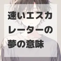 速いエスカレーターの夢のサムネイル画像