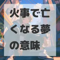 火事で亡くなる夢のサムネイル画像