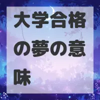 大学合格の夢のサムネイル画像
