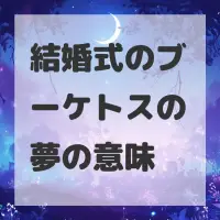 結婚式のブーケトスの夢のサムネイル画像