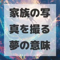 家族の写真を撮る夢のサムネイル画像