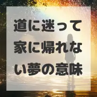 道に迷って家に帰れない夢のサムネイル画像
