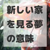 新しい家を見る夢のサムネイル画像