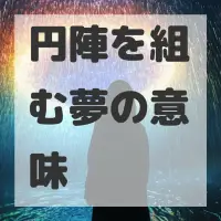 円陣を組む夢のサムネイル画像