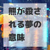 熊が殺される夢のサムネイル画像