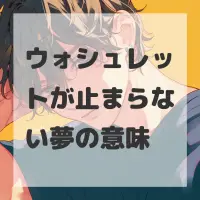 ウォシュレットが止まらない夢のサムネイル画像