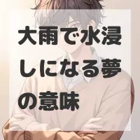 大雨で水浸しになる夢のサムネイル画像