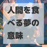 人間を食べる夢のサムネイル画像