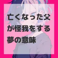 亡くなった父が怪我をする夢のサムネイル画像