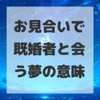 お見合いで既婚者と会う夢のサムネイル画像