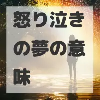 怒り泣きの夢のサムネイル画像
