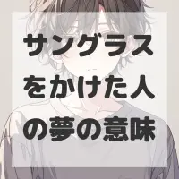 サングラスをかけた人の夢のサムネイル画像