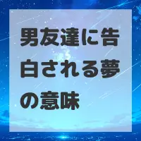 男友達に告白される夢のサムネイル画像