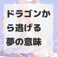 ドラゴンから逃げる夢のサムネイル画像