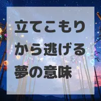 立てこもりから逃げる夢のサムネイル画像