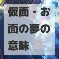仮面・お面の夢のサムネイル画像