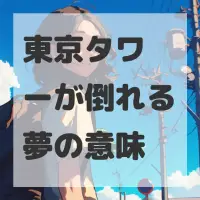 東京タワーが倒れる夢のサムネイル画像