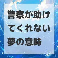 警察が助けてくれない夢のサムネイル画像