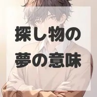 探し物の夢のサムネイル画像