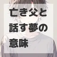 亡き父と話す夢のサムネイル画像