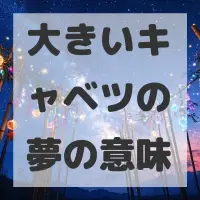 大きいキャベツの夢のサムネイル画像