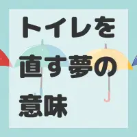 トイレを直す夢のサムネイル画像