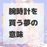 腕時計を買う夢のサムネイル画像