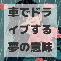 車でドライブする夢のサムネイル画像