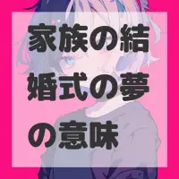 家族の結婚式の夢のサムネイル画像