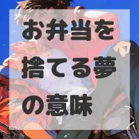 お弁当を捨てる夢のサムネイル画像