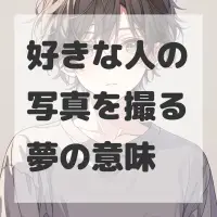 好きな人の写真を撮る夢のサムネイル画像